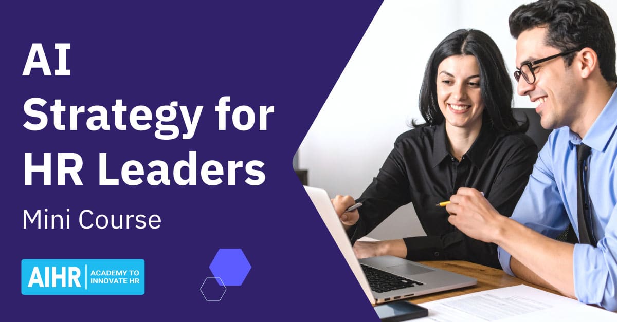 AI Strategy for HR Leaders Course | Online HR Courses | AIHR