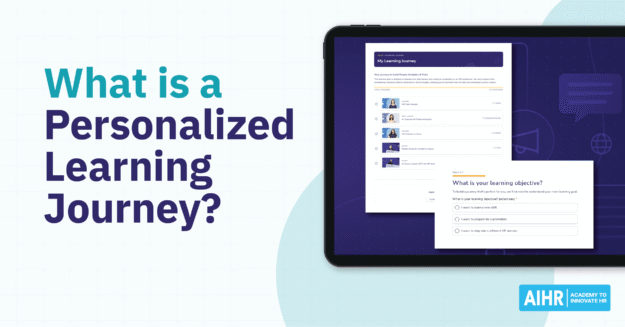 AIHR-Glossary-Personalized-Learning-Journeys-v1 Preview of what AIHR's Personalized Learning Journey's look like.