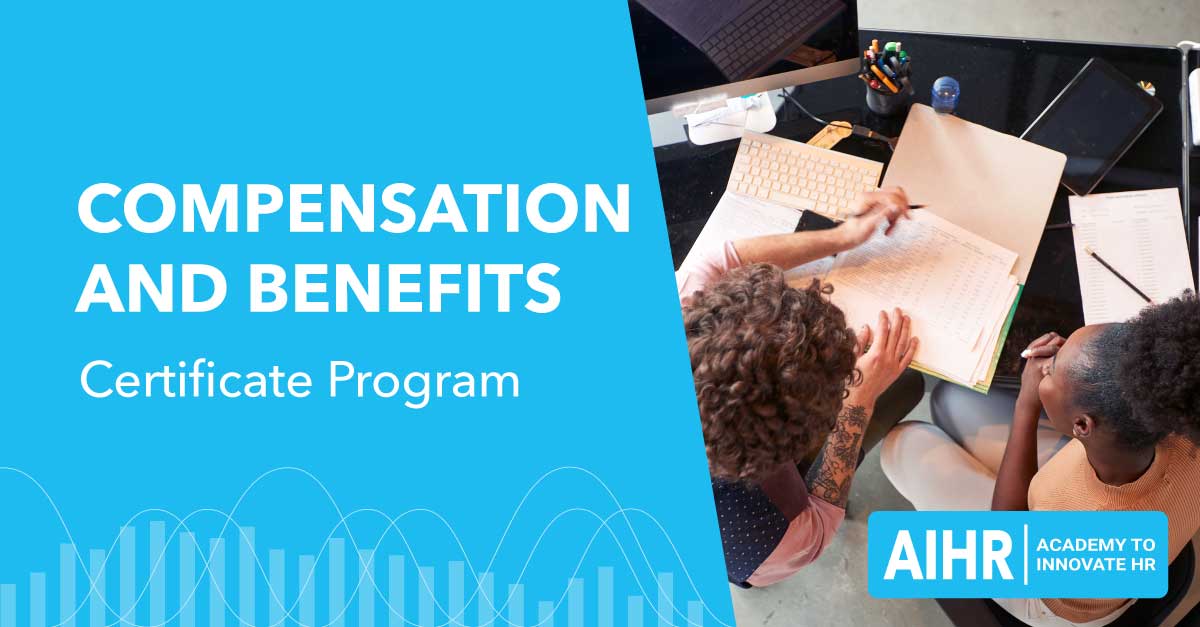 Compensation and Benefits Certification AIHR Online Training Course