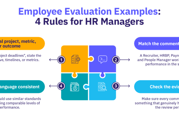 4 rules for adapting employee evaluation examples for your team.