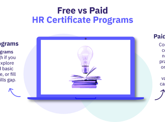 What HR professionals need to know about free vs paid HR certificate courses.