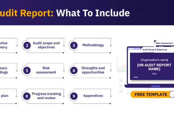 9 sections to include in an impactful HR audit report.
