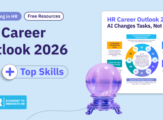 Illustrative image of AIHR's HR career outlook research