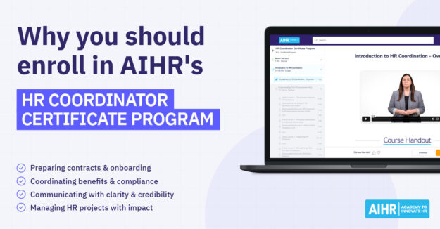 AIHR HR Coordinator Certificate Program.
