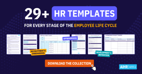 Celebrate international HR day with this free bundle of HR templates from AIHR