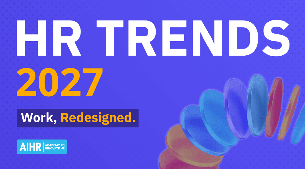 AIHR's HR Trends 2027 are about redesigning work.