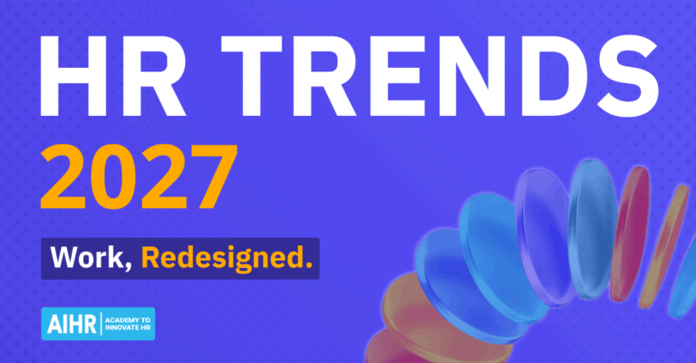 AIHR's HR Trends 2027 are about redesigning work.