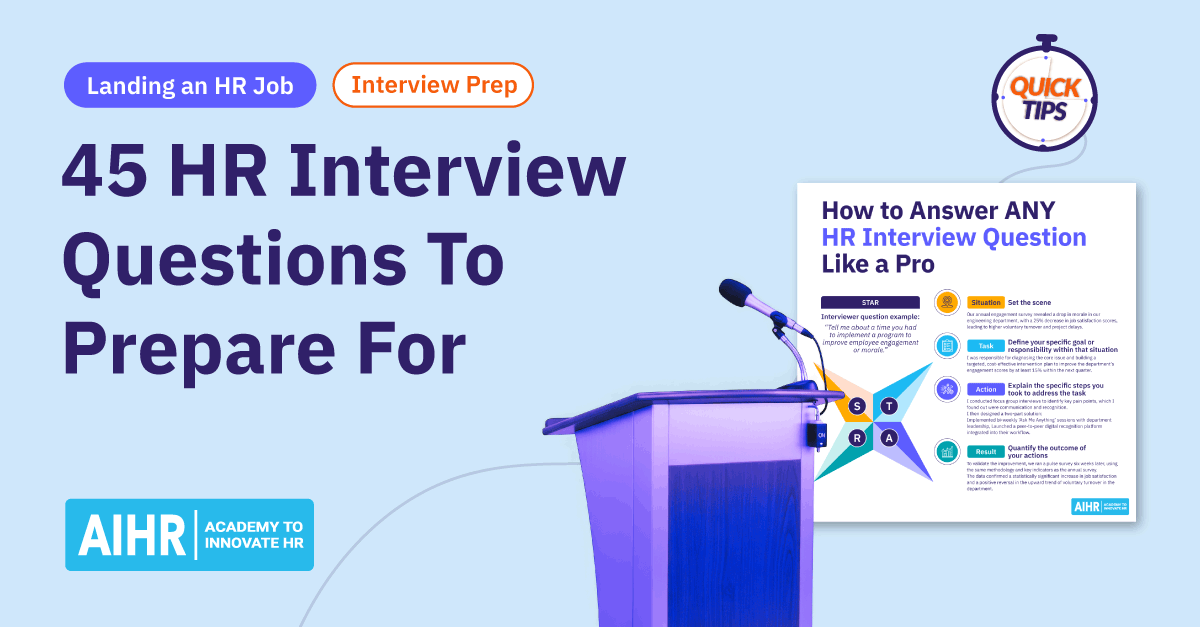 HR Interview Questions & Answers