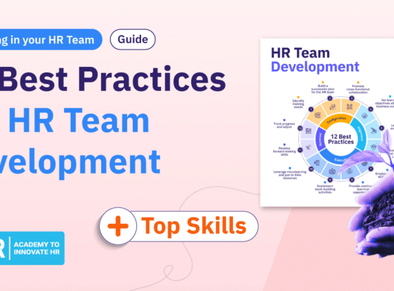 12 best practices for HR team development.