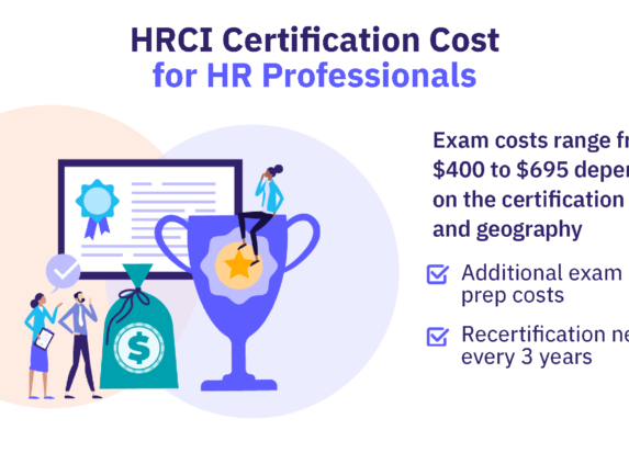An overview of the HRCI certification cost for HR professionals.