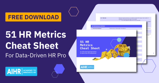 51 HR metrics cheat sheet resource for free download.