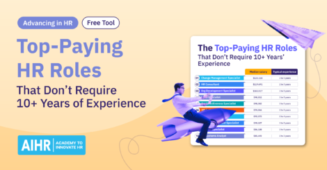 Ilustrative image depicting the top paying HR roles