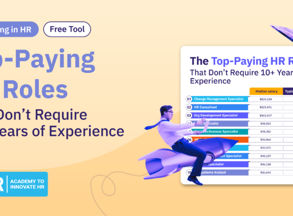 Ilustrative image depicting the top paying HR roles