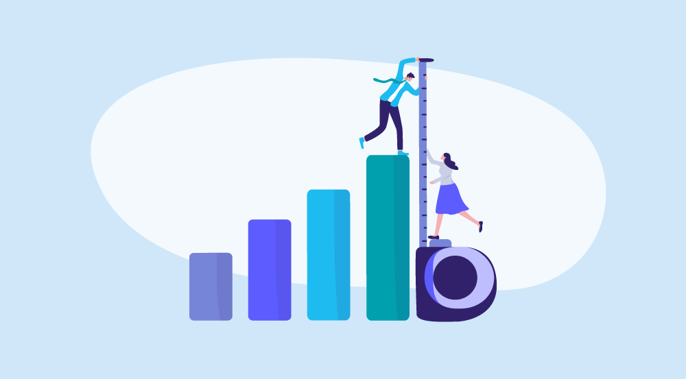 A conceptual idea of how to measure employee engagement.