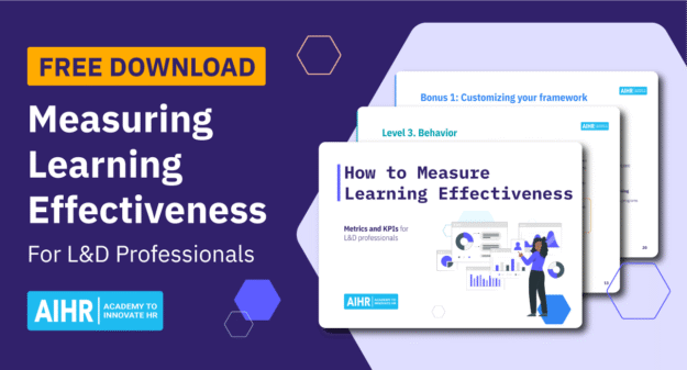 Preview of the guide to the kirkpatrick model for measuring learning effectiveness.