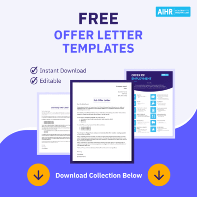 Offer Letter Template and 2026 Guide [+3 Free Downloads] - AIHR
