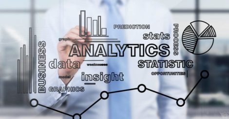 A conceptual representation of statistics and HR analytics.