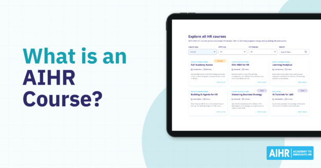 What is an AIHR Course?