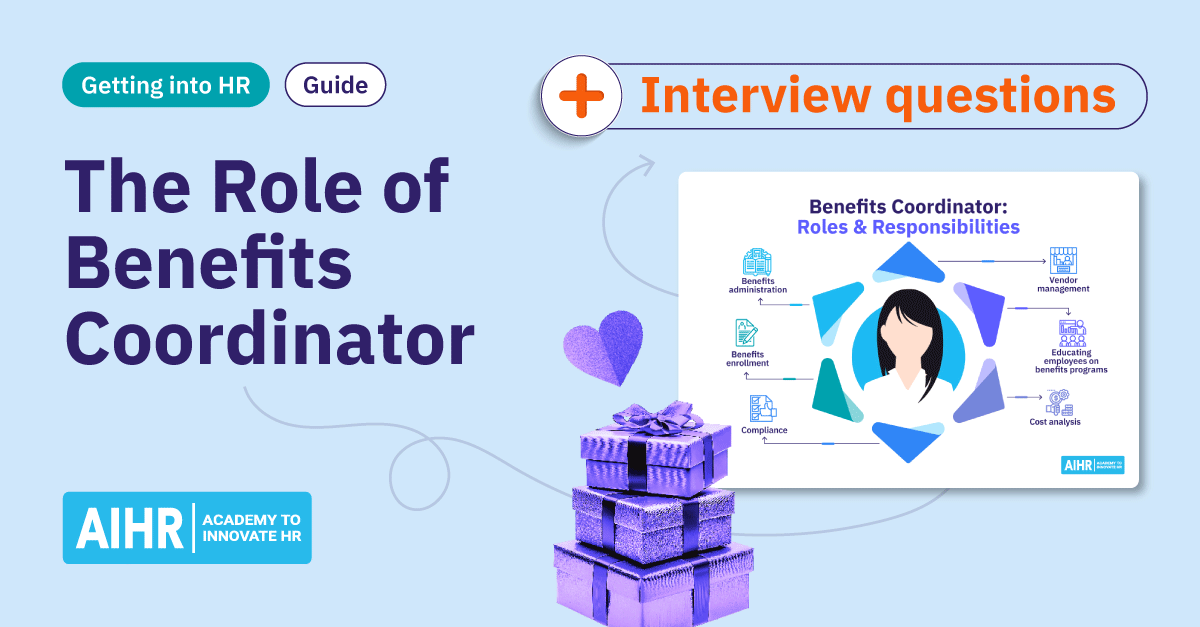 A conceptual idea of a Benefits Coordinator role.