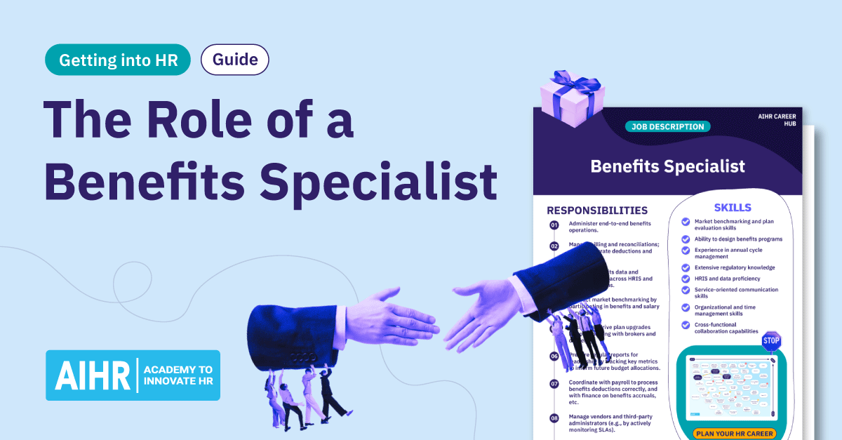 The role of a Benefits Specialist.