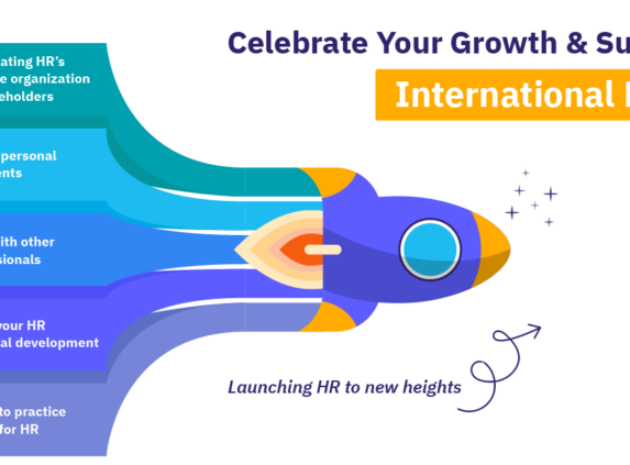 Celebrate your growth and successes on International HR day.