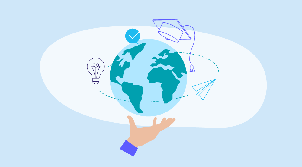 A conceptual representation of global hr certifications.