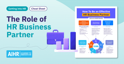 The role of HR Business Partner.