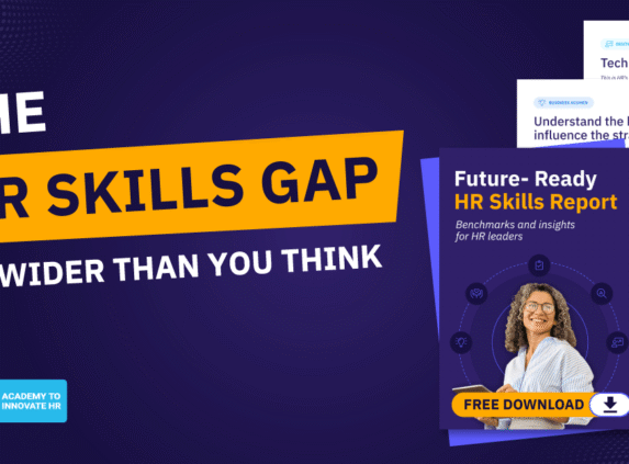 Future ready HR skills report preview.