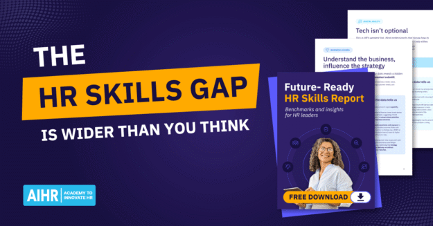 Future ready HR skills report preview.