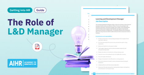 The role of L&D Manager.