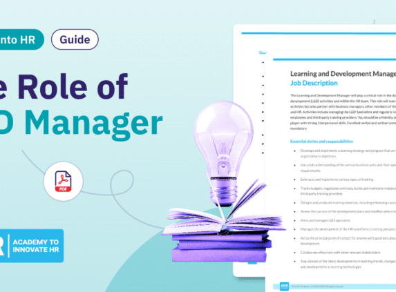 The role of L&D Manager.