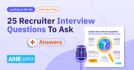 5 Recruiter interview questions to ask plus answers.