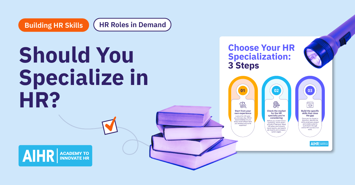 Preview of article: Should you specialize in HR?