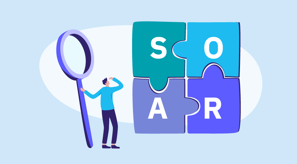 Conceptual image of the SOAR matrix quadrant.