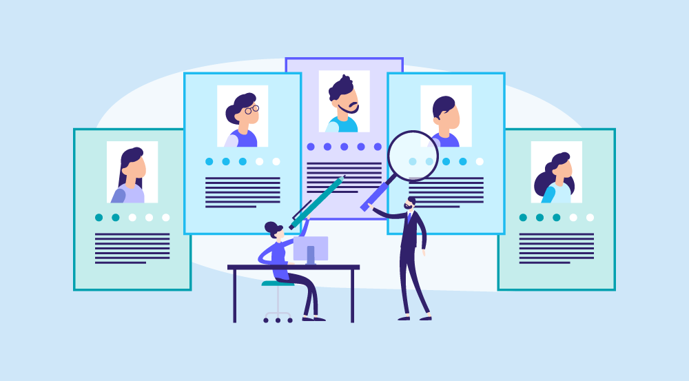 A conceptual idea of a talent acquisition strategy template.