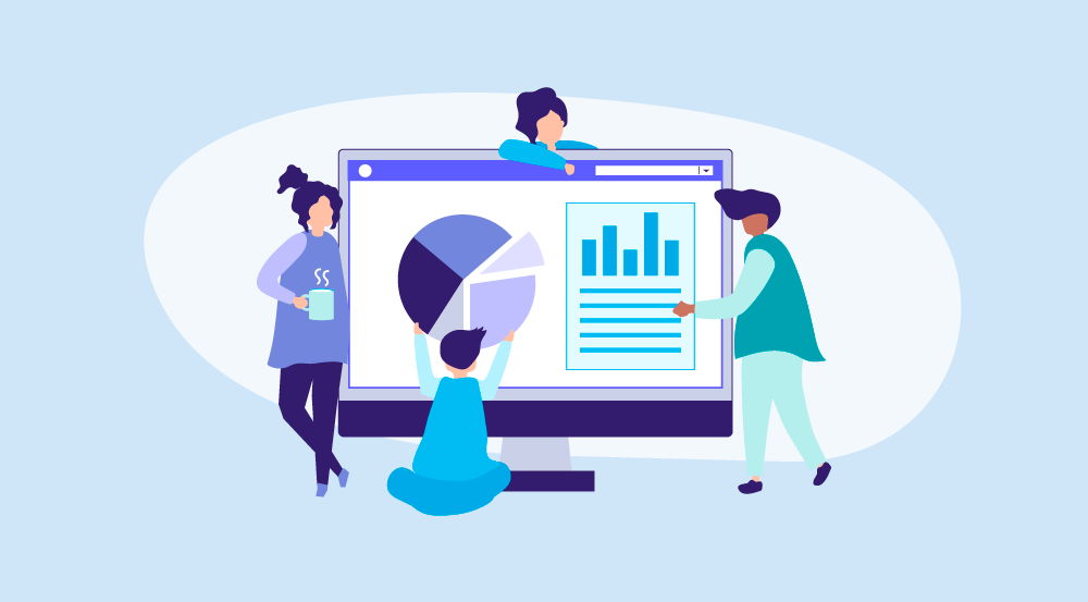 A conceptual representation of workforce management metrics.